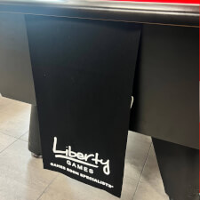 The Liberty Games racking cloth.