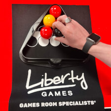 The Liberty Games racking cloth.