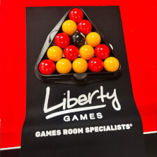 The Liberty Games racking cloth.