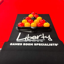 The Liberty Games racking cloth.