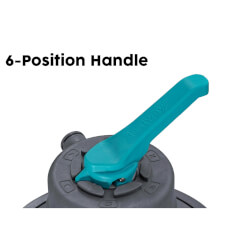 The Pool Sand Filter & Pump Handle.