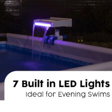 The Flowclear Soothing Led Waterfall.