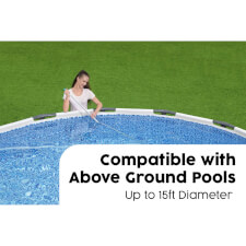 The AquaPristine Pool Vacuum.