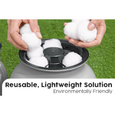 The Polysphere Pool Filtration Balls.