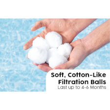 The Polysphere Pool Filtration Balls.