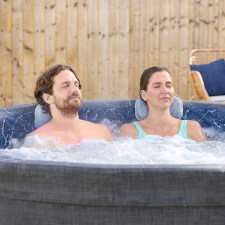 People enjoying the Lay-Z-Spa Copenhagen AirJet Hot Tub.