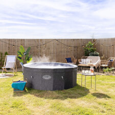 The Lay-Z-Spa Copenhagen AirJet Hot Tub.