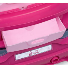 The Barbie RC Electric Ride-On Car Storage Drawer.