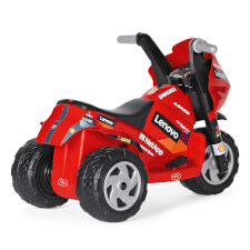 The Ducati Mini EVO Ride On Motorbike Back View.