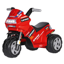 The Ducati Mini EVO Ride On Motorbike Side View.