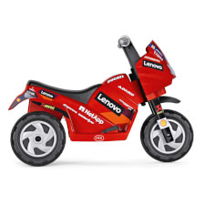 The Ducati Mini EVO Ride On Motorbike Side View.