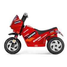The Ducati Mini EVO Ride On Motorbike Side View.