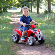 The Polaris Mini Ride On Motorbike.