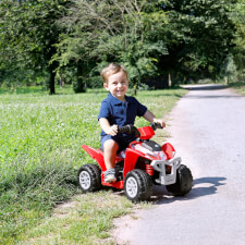 The Polaris Mini Ride On Motorbike.