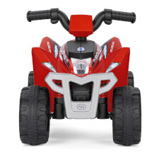 The Polaris Mini Ride On Motorbike Back View.