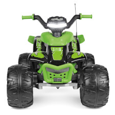 The Corral T-Rex Green 330W Ride On Motorbike.