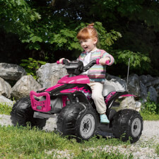 The Corral T-Rex Pink 330W Ride On Motorbike.