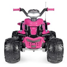 The Corral T-Rex Pink 330W Ride On Motorbike.
