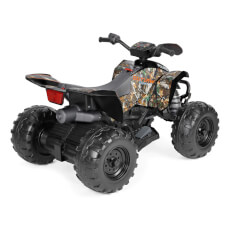 The Polaris Outlaw 330W Ride On Motorbike in Camo.