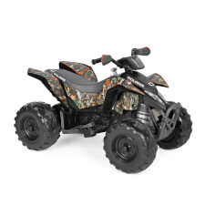 The Polaris Outlaw 330W Ride On Motorbike in Camo.