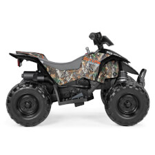 The Polaris Outlaw 330W Ride On Motorbike in Camo.