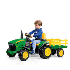 The John Deere RC Ride On Tractor.
