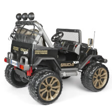 The Peg Perego Gaucho XP Electric Ride-On Quad Back View.