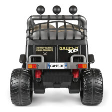The Peg Perego Gaucho XP Electric Ride-On Quad Back View.