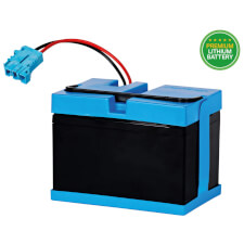 The Peg Perego 12v 12Ah Battery.