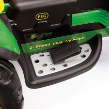 The Peg Perego John Deere Ground Loader Electric Bulldozer Pedal.