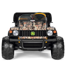 The Peg Perego John Deere Gator HPX Ride On Vehicle in Camo.
