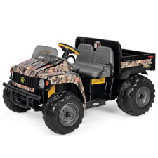 The Peg Perego John Deere Gator HPX Ride On Vehicle in Camo.