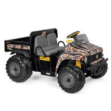 The Peg Perego John Deere Gator HPX Ride On Vehicle in Camo.
