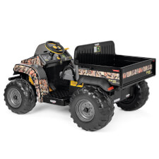The Peg Perego John Deere Gator HPX Ride On Vehicle in Camo.
