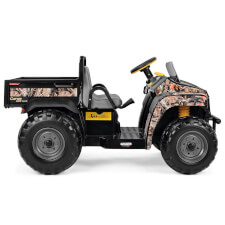 The Peg Perego John Deere Gator HPX Ride On Vehicle in Camo.