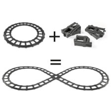 The Peg Perego Figure 8 Track Extender.