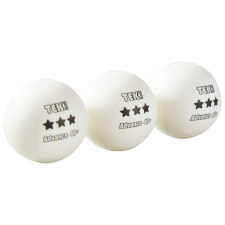 The Tekscore 3-Star 40+ Advance Table Tennis Balls