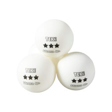 The Tekscore 3-Star 40+ Advance Table Tennis Balls