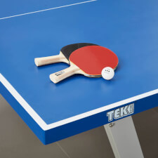 The Tekscore Advance 3-Star Table Tennis Bat & Ball Set