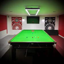 The 8 Ball Direct Halo 320 Snooker LED Pool Table Light