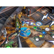 The Stern Fallout Pro Pinball Machine.