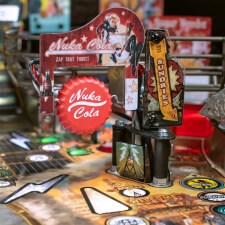 The Stern Fallout Pro Pinball Machine Features.