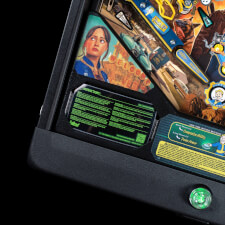 The Stern Fallout Pro Pinball Machine instructions.
