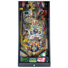 The Stern Fallout Pro Pinball Machine Playfield.