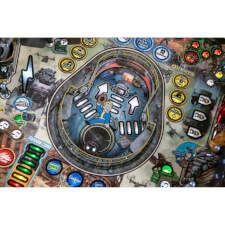 The Stern Fallout LE playfield.