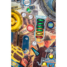 The Stern Fallout LE playfield.