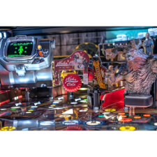 The Stern Fallout LE playfield.
