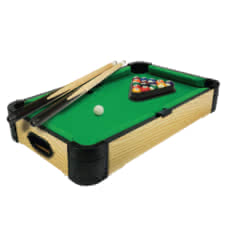 The Table Top pool table.
