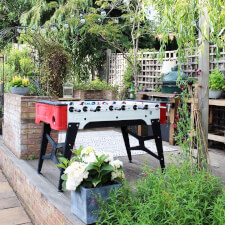The Storm F1 in a customer's garden.