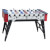 The side view of the Storm F-1 football table